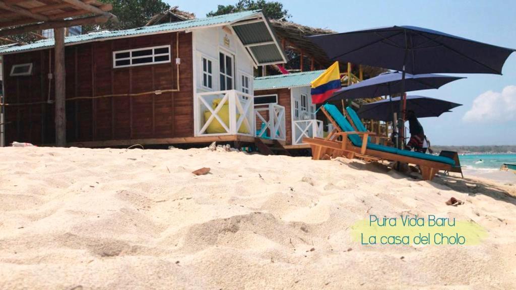 Pura Vida Baru - La Casa Del Cholo Hotel Pendales Buitenkant foto